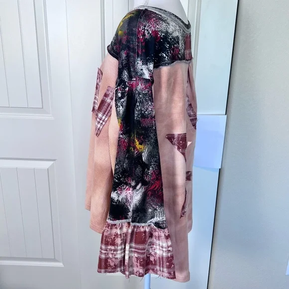 POL Star Oversized Flared Sleeve Boho Comfy Top Sz Small but could fit M / L too - Picture 6 of 10